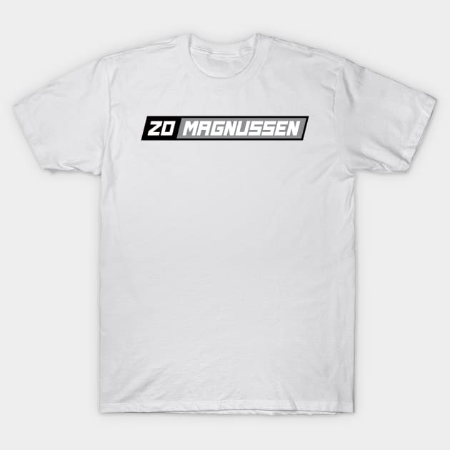 Kevin Magnussen 20 F1 Driver T-Shirt by petrolhead